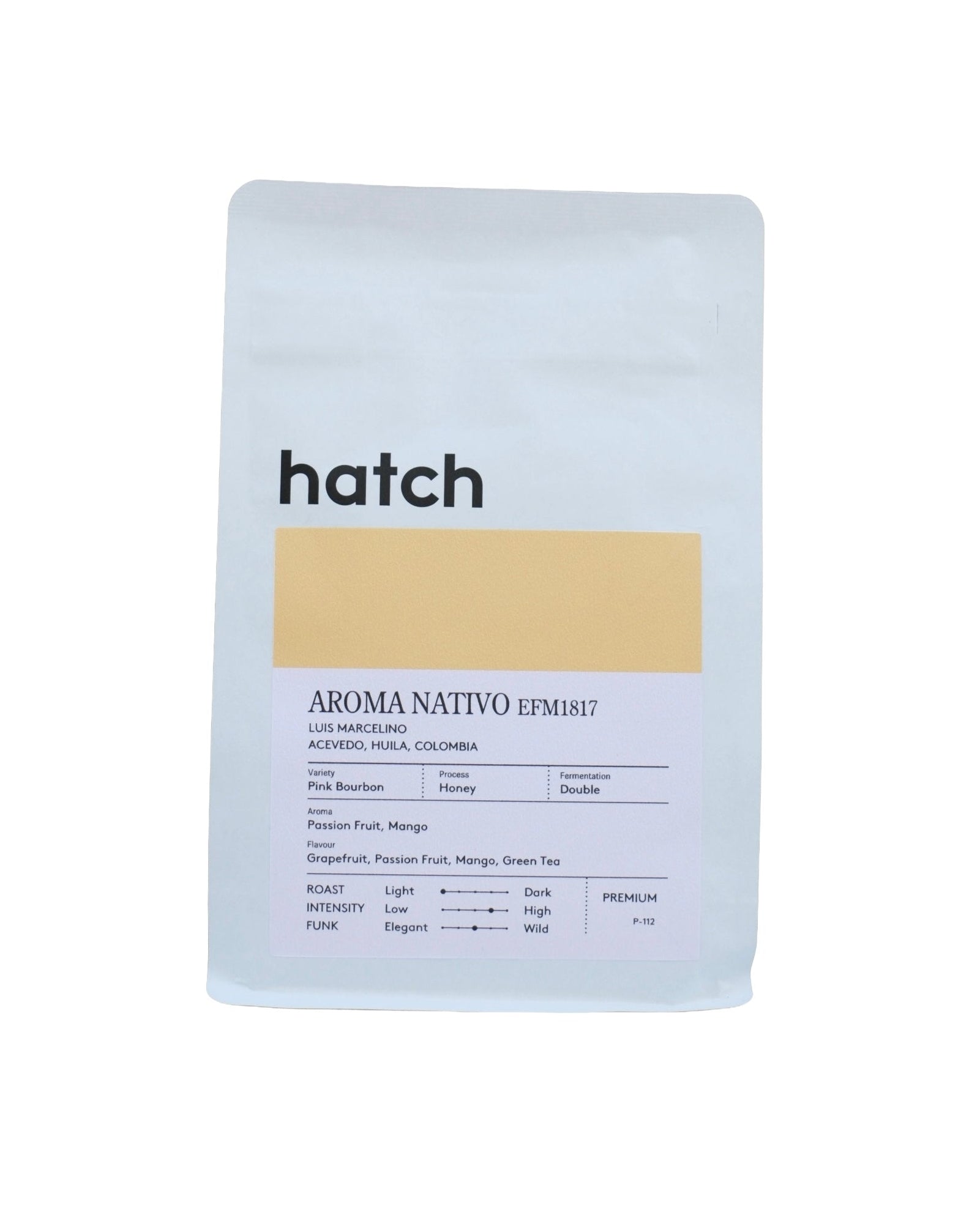 Aroma Nativo Pink Bourbon Double Fermentation Honey