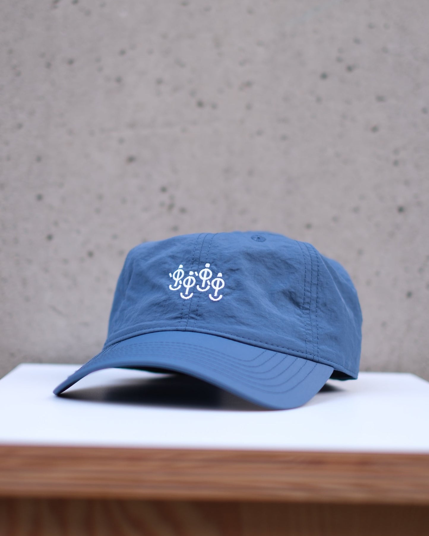 OIDÉ Crinkle Nylon Cap Blue