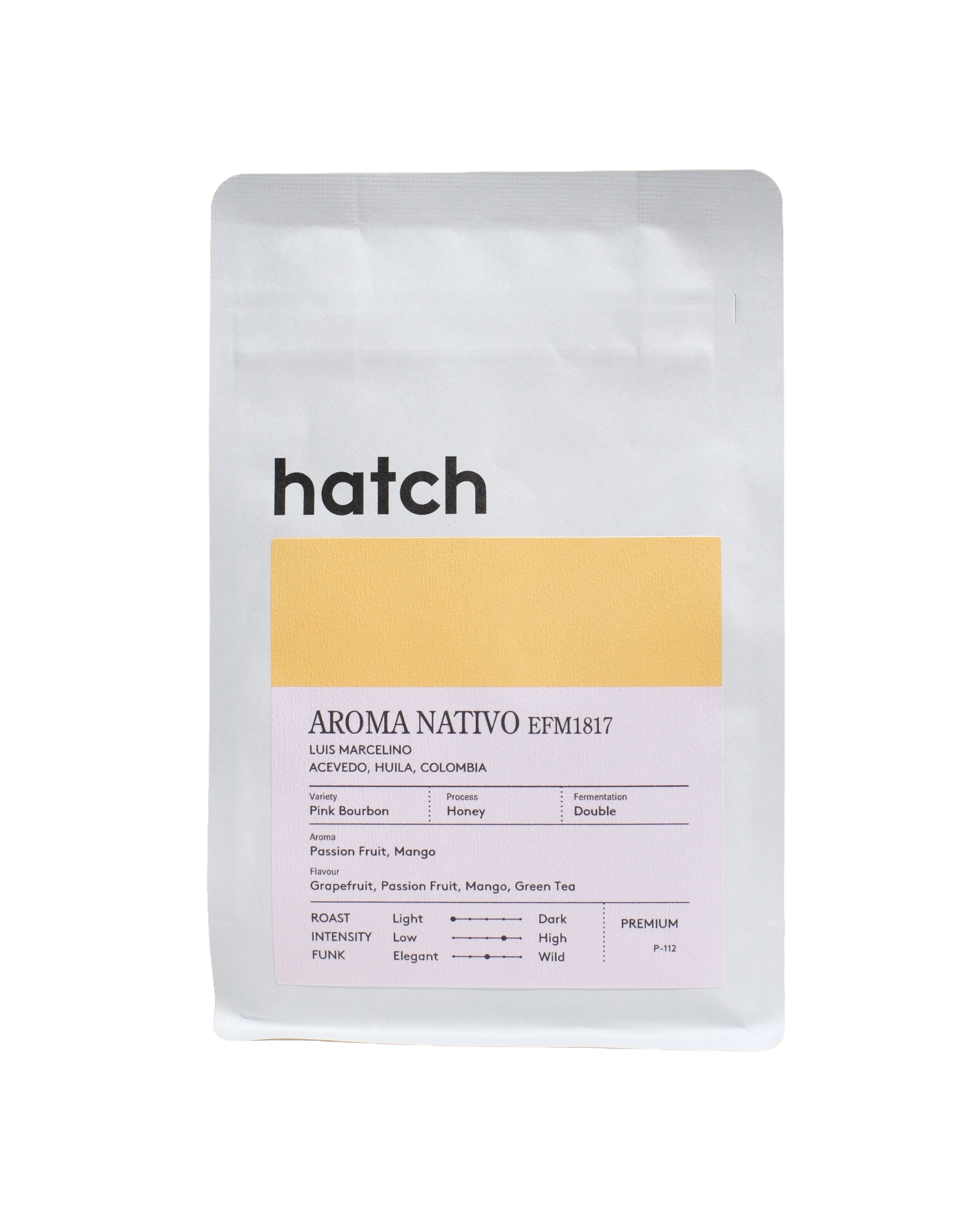 Aroma Nativo Pink Bourbon Double Fermentation Honey