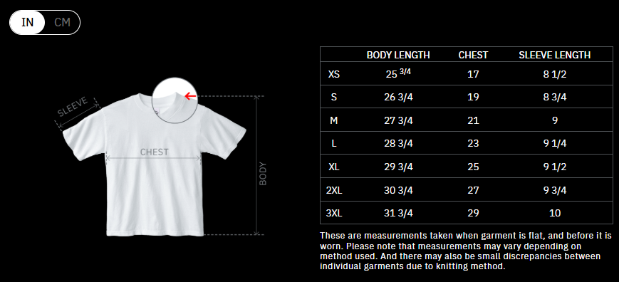 Size Guide