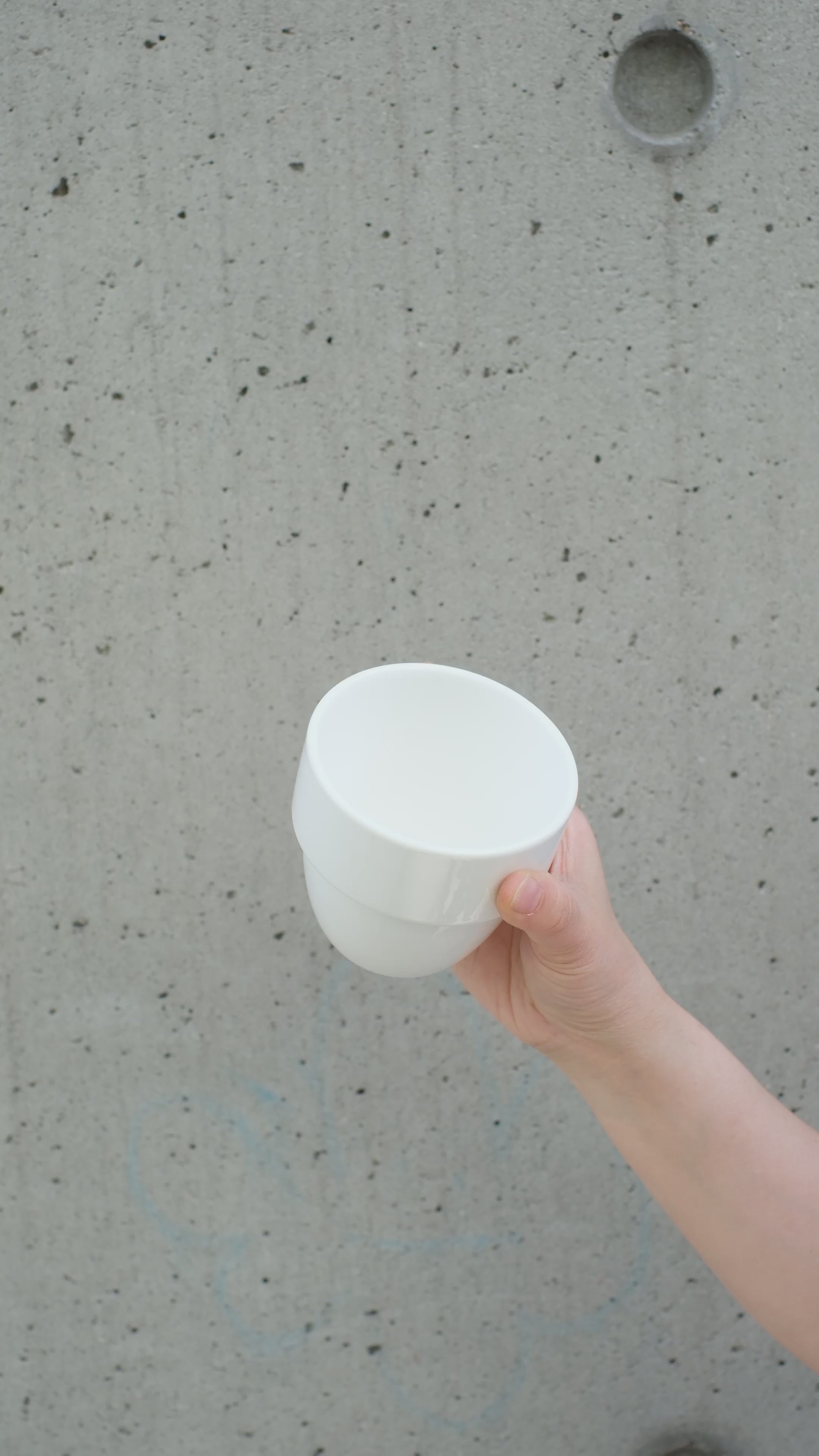 ACME Taster Cup 260ml Milk White